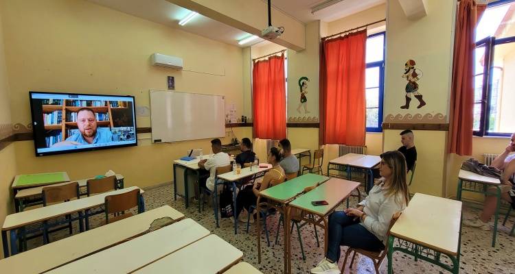 &Lambda;ή&mu;&nu;&omicron;&sigmaf; &kappa;&alpha;&iota; &Kappa;&rho;ή&tau;&eta; &epsilon;&nu;ώ&theta;&eta;&kappa;&alpha;&nu; &delta;&iota;&alpha;&delta;&iota;&kappa;&tau;&upsilon;&alpha;&kappa;ά | &Delta;&iota;ά&lambda;&epsilon;&xi;&eta; &tau;&omicron;&upsilon; &delta;&eta;&mu;&omicron;&sigma;&iota;&omicron;&gamma;&rho;ά&phi;&omicron;&upsilon; &Gamma;&iota;ά&nu;&nu;&eta; &Chi;&alpha;&rho;&alpha;&lambda;&alpha;&mu;&pi;ί&delta;&eta; &sigma;&tau;&omicron;&upsilon;&sigmaf; &sigma;&pi;&omicron;&upsilon;&delta;&alpha;&sigma;&tau;έ&sigmaf; &tau;&eta;&sigmaf; &Sigma;&Alpha;&Epsilon;&Kappa;