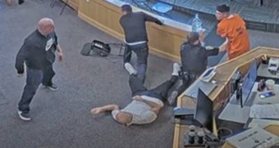 Άγριο ξύλο σε δικαστήριο στο Νέο Μεξικό -Η οικογένεια του θύματος πήγε να λιντσάρει ύποπτο για τη δολοφονία