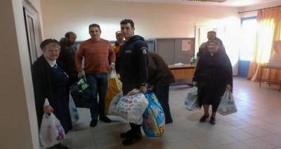 Το Α.Τ Μύρινας κοντά στο έργο του Ερυθρού Σταυρού Λήμνου