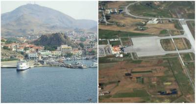 «Αιολίς» και Olympic air έκαναν ποδαρικό στο λιμάνι και το αεροδρόμιο της Λήμνου