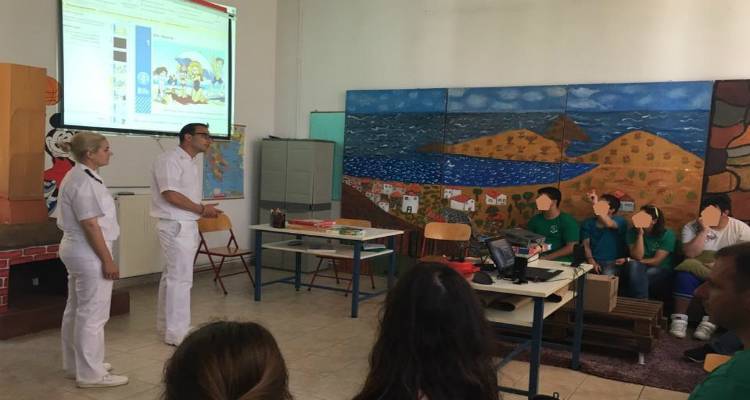 Λιμεναρχείο Μύρινας: Εκπαιδευτικό πρόγραμμα «Προσέχω-Μαθαίνω-Νοιάζομαι» στα σχολεία της Λήμνου (photos)