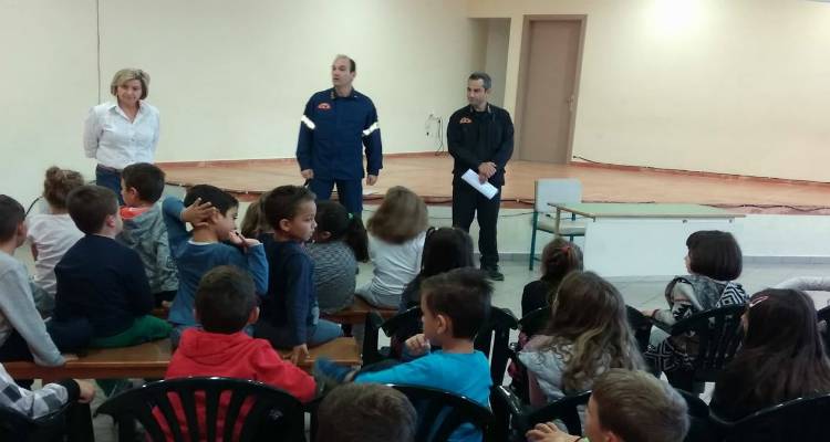 Επιμορφωτικό σεμινάριο για σεισμούς στο 2ο Δημοτικό Σχολείο Μύρινας (photos)