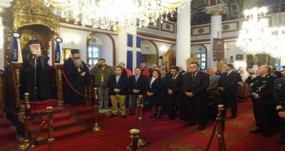 Τα οστά του Αγίου Σώζοντα προσκύνησε ο Αρχιεπίσκοπος Ιερώνυμος (photos +mp3)