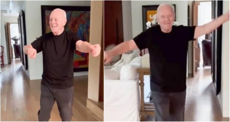 Ο Άντονι Χόπκινς στα 86 του χορεύει ξανά συρτάκι -«Χόρεψε σαν να μην σε βλέπει κανείς», γράφει [βίντεο]