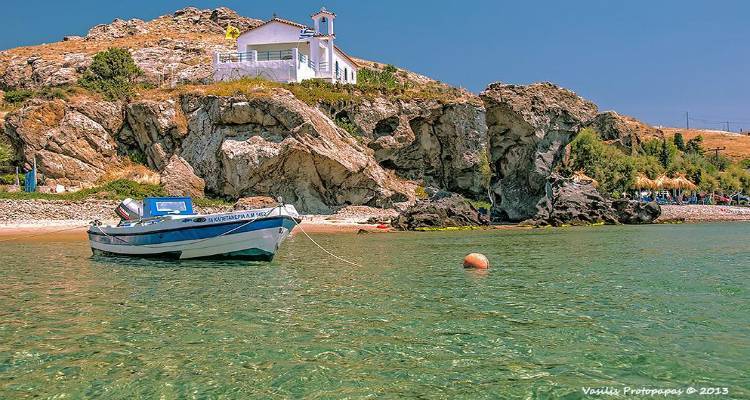 &Lambda;ή&mu;&nu;&omicron;&sigmaf;: &Delta;&iota;&alpha;&kappa;&omicron;&pi;ή &nu;&epsilon;&rho;&omicron;ύ &sigma;ή&mu;&epsilon;&rho;&alpha; &Tau;&epsilon;&tau;ά&rho;&tau;&eta; &sigma;&tau;&omicron;&nu; &Alpha;&gamma;. &Iota;&omega;ά&nu;&nu;&eta; &Kappa;ά&sigma;&pi;&alpha;&kappa;&alpha;