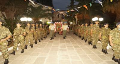 &Nu;έ&omicron; &phi;&omega;&tau;&omicron;&gamma;&rho;&alpha;&phi;&iota;&kappa;ό &upsilon;&lambda;&iota;&kappa;ό &alpha;&pi;ό &tau;&eta; &lambda;&alpha;&mu;&pi;&rho;ή &lambda;&iota;&tau;&alpha;&nu;&epsilon;ί&alpha; &tau;&eta;&sigmaf; &epsilon;&iota;&kappa;ό&nu;&alpha;&sigmaf; &tau;&omicron;&upsilon; &Alpha;&gamma;ί&omicron;&upsilon; &Sigma;ώ&zeta;&omicron;&nu;&tau;&omicron;&sigmaf; &chi;&theta;&epsilon;&sigmaf; &sigma;&tau;&eta; &Mu;ύ&rho;&iota;&nu;&alpha;