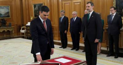 &Pi;&rho;&omega;&theta;&upsilon;&pi;&omicron;&upsilon;&rho;&gamma;ό&sigmaf; &tau;&eta;&sigmaf; &Iota;&sigma;&pi;&alpha;&nu;ί&alpha;&sigmaf; &kappa;&alpha;&iota; &epsilon;&pi;ί&sigma;&eta;&mu;&alpha; &omicron; &Pi;έ&delta;&rho;&omicron; &Sigma;ά&nu;&tau;&sigma;&epsilon;&theta;