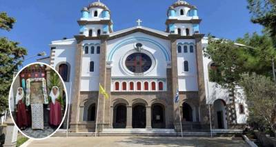 &Lambda;&alpha;&mu;&pi;&rho;ό&sigmaf; &epsilon;&omicron;&rho;&tau;&alpha;&sigma;&mu;ό&sigmaf; &tau;&omicron;&upsilon; &Epsilon;&upsilon;&alpha;&gamma;&gamma;&epsilon;&lambda;&iota;&sigma;&mu;&omicron;ύ &sigma;&tau;&omicron;&nu; &Mu;&omicron;ύ&delta;&rho;&omicron; | &Mu;&epsilon; &pi;&alpha;&rho;&alpha;&delta;&omicron;&sigma;&iota;&alpha;&kappa;έ&sigmaf; &phi;&omicron;&rho;&epsilon;&sigma;&iota;έ&sigmaf; &omicron;&iota; &pi;&alpha;&rho;&alpha;&sigma;&tau;ά&tau;&epsilon;&sigmaf; &tau;&eta;&sigmaf; &epsilon;&iota;&kappa;ό&nu;&alpha;&sigmaf;