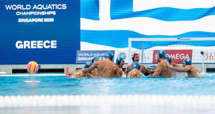 Θρίαμβος της Εθνικής πόλο ανδρών επί της Ιταλίας (17-11) | Πανηγυρικά στα ημιτελικά του Παγκοσμίου πρωταθλήματος