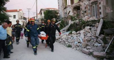 Η ανακοίνωση της Πυροσβεστικής για τη Λημνιά που ανασύρθηκε νεκρή από τα ερείπια στη Λέσβο