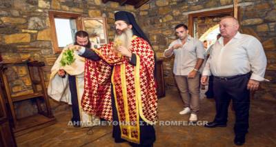 Θυρανοίξια Ι.Ν. Αγίου Παντελεήμονος στη Λήμνο (photos)