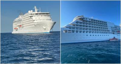 &Tau;&omicron; &pi;&omicron;&lambda;&upsilon;&tau;&epsilon;&lambda;έ&sigmaf; &kappa;&rho;&omicron;&upsilon;&alpha;&zeta;&iota;&epsilon;&rho;ό&pi;&lambda;&omicron;&iota;&omicron; Seven Seas Navigator &sigma;&tau;&eta; &Lambda;ή&mu;&nu;&omicron;