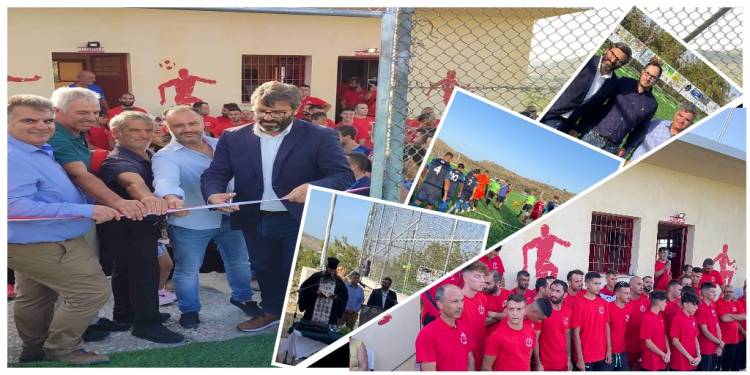 Με την υπόσχεση αποκατάστασης κι άλλων γηπέδων στη Λήμνο τα εγκαίνια στον Άγιο Δημήτριο (photos + video)