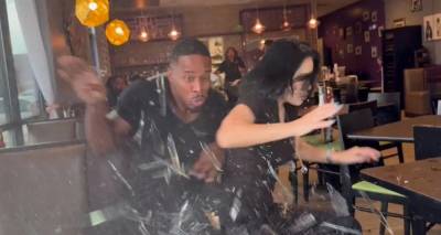 Βίντεο-σοκ: SUV πέφτει σε εστιατόριο την ώρα που ζευγάρι τρώει burger -«Είμαι ευγνώμων που είμαι ζωντανή»