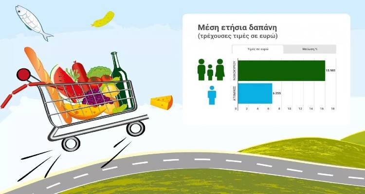 Έρευνα: Πού ξοδεύουν και πόσα χρήματα κάθε μήνα τα νοικοκυριά στην Ελλάδα (infographic)