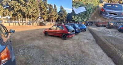 Μύρινα: Ξεκίνησαν οι εργασίες διαμόρφωσης στο πάρκινγκ της Αγίας Τριάδας