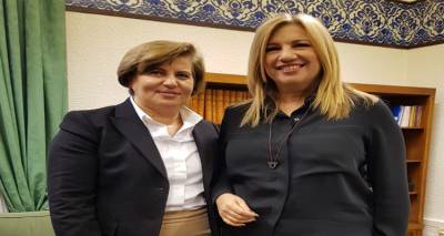 Συνάντηση Περιφερειάρχη Βορείου Αιγαίου με την επικεφαλής του Κινήματος Αλλαγές