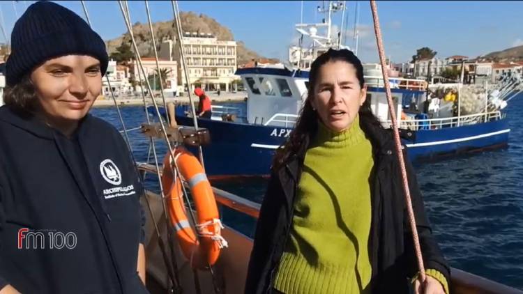 Στη Λήμνο τα ερευνητικά σκάφη «Τρίτων» και «Ναυτίλος» του Ινστιτούτου «Αρχιπέλαγος» (video+photos)