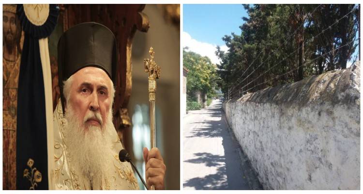 Ο Μητροπολίτης Λήμνου στον FM100 για την τοποθέτηση του συρματοπλέγματος