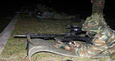 Νυκτερινή άσκηση σήμερα στο «Παραδείσι» από την Εθνοφυλακή Λήμνου