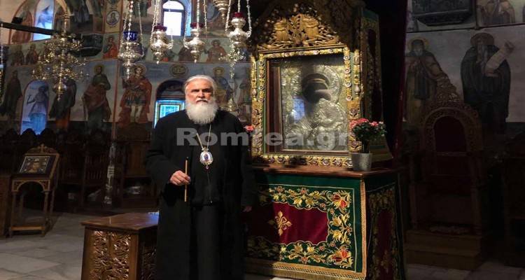 &Omicron; &Lambda;ή&mu;&nu;&omicron;&upsilon; &Iota;&epsilon;&rho;ό&theta;&epsilon;&omicron;&sigmaf; &sigma;&tau;&eta;&nu; &Iota;.&Mu;. &Kappa;&omicron;&iota;&mu;ή&sigma;&epsilon;&omega;&sigmaf; &tau;&eta;&sigmaf; &Theta;&epsilon;&omicron;&tau;ό&kappa;&omicron;&upsilon; &Mu;&pi;ά&tau;&sigma;&kappa;&omicron;&beta;&omicron;