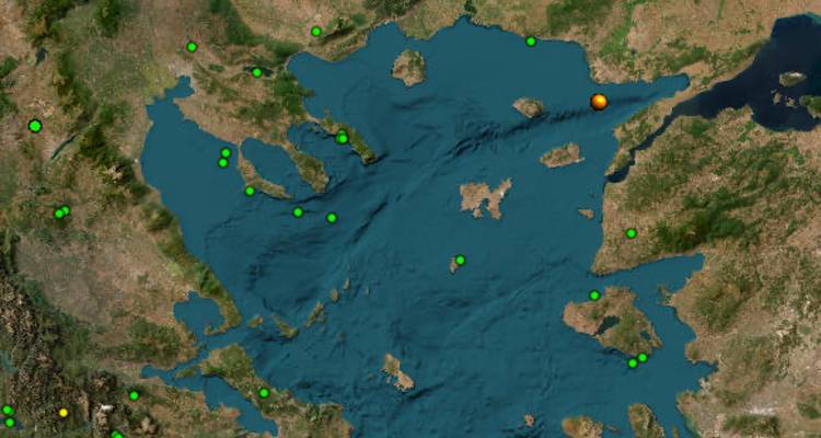 &Sigma;&epsilon;&iota;&sigma;&mu;ό&sigmaf; 4,4 &Rho;ί&chi;&tau;&epsilon;&rho; &alpha;&nu;&alpha;&tau;&omicron;&lambda;&iota;&kappa;ά &tau;&eta;&sigmaf; &Sigma;&alpha;&mu;&omicron;&theta;&rho;ά&kappa;&eta;&sigmaf; |  &Alpha;&iota;&sigma;&theta;&eta;&tau;ό&sigmaf; &kappa;&alpha;&iota; &sigma;&tau;&eta; &Lambda;ή&mu;&nu;&omicron;