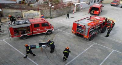 Επιτυχημένη κρίθηκε η χθεσινή άσκηση της Πυροσβεστικής Λήμνου (photos)