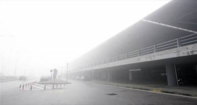 Με καθυστέρηση το χθεσινό δρομολόγιο Θεσσαλονίκη-Λήμνος λόγω πυκνής ομίχλης στο «Μακεδονία»