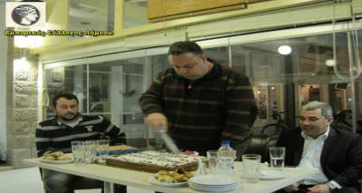 Πραγματοποιήθηκε η γενικη συνέλευση και η κοπή πίτας απο τον Εμπορικό Σύλλογο Λήμνου