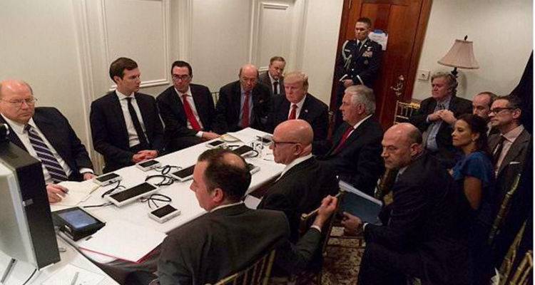 O &Tau;&rho;&alpha;&mu;&pi; &beta;&rho;&upsilon;&chi;ά&tau;&alpha;&iota; &xi;&alpha;&nu;ά: &Delta;&epsilon;&nu; &tau;&epsilon;&lambda;&epsilon;&iota;ώ&sigma;&alpha;&mu;&epsilon; &mu;&epsilon; &tau;&eta; &Sigma;&upsilon;&rho;ί&alpha;, &pi;&rho;&omicron;&tau;&epsilon;&rho;&alpha;&iota;ό&tau;&eta;&tau;ά &mu;&alpha;&sigmaf; &eta; &alpha;&pi;&omicron;&mu;ά&kappa;&rho;&upsilon;&nu;&sigma;&eta; &tau;&omicron;&upsilon; Ά&sigma;&alpha;&nu;&tau;