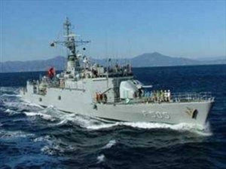 Μέχρι την Κύθνο έφτασε τουρκική κορβέτα