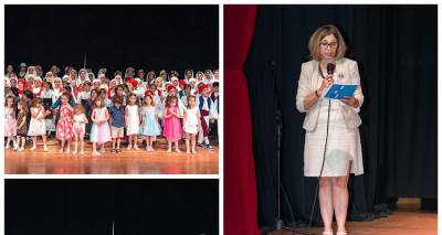 &Lambda;ύ&kappa;&epsilon;&iota;&omicron; &tau;&omega;&nu; &Epsilon;&lambda;&lambda;&eta;&nu;ί&delta;&omega;&nu;:  &laquo;&Epsilon;&pi;ί &sigma;&kappa;&eta;&nu;ή&sigmaf; &epsilon;&kappa;&alpha;&tau;ό&nu; &epsilon;ί&kappa;&omicron;&sigma;&iota; &pi;&alpha;&iota;&delta;&iota;ά, &delta;έ&kappa;&alpha; &omicron;&mu;ά&delta;&epsilon;&sigmaf;, &omicron;&chi;&tau;ώ &delta;&iota;&alpha;&phi;&omicron;&rho;&epsilon;&tau;&iota;&kappa;έ&sigmaf; &pi;&epsilon;&rho;&iota;&omicron;&chi;έ&sigmaf;&raquo; &sigma;&epsilon; &mu;&iota;&alpha; &epsilon;&nu;&tau;&upsilon;&pi;&omega;&sigma;&iota;&alpha;&kappa;ή &beta;&rho;&alpha;&delta;&iota;ά!