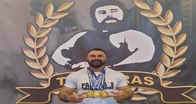 3 χρυσά μετάλλια και φέτος για το Λημνιό Γιώργο Σκαραμαγκά