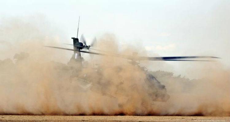 Αναγκαστική προσγείωση Απάτσι εχθές στον Άη Στράτη!