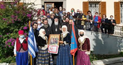 Λήμνος: Τον Μητροπολίτη Ιερόθεο επισκέφθηκαν συμπατριώτες του από τις Σπέτσες (photo)