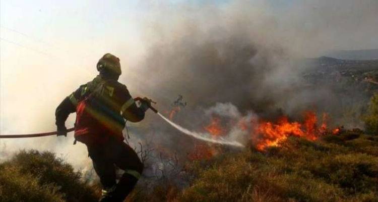 Φωτιά σε εξέλιξη αυτή την ώρα στο Πορτιανού