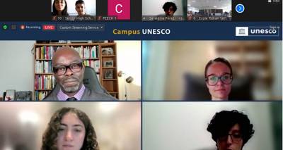 &Tau;&omicron; &Gamma;&Epsilon;&Lambda; &Mu;&omicron;ύ&delta;&rho;&omicron;&upsilon; &sigma;&tau;&omicron; Campus UNESCO &laquo;Femmes pour la science&raquo;