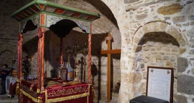 &Epsilon;&pi;&iota;&sigma;&kappa;έ&psi;&iota;&mu;&omicron;&sigmaf; &kappa;&alpha;&iota; &pi;ά&lambda;&iota; &omicron; Ά&gamma;&iota;&omicron;&sigmaf; &Gamma;&epsilon;ώ&rho;&gamma;&iota;&omicron;&sigmaf; (&omicron; &Pi;&alpha;&lambda;&eta;ό&sigmaf;) &sigma;&tau;&omicron; &Rho;&epsilon;&pi;&alpha;&nu;ί&delta;&iota;