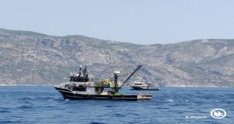 Προκλητική &amp; Καταστροφική Αλιεία από Τουρκικές Μηχανότρατες στα Ελληνικά Νερά