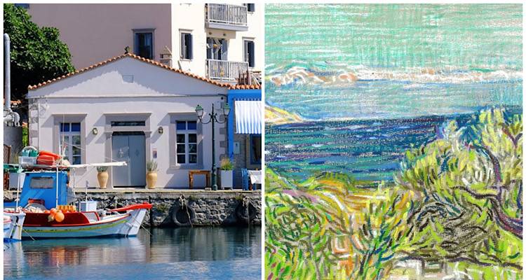 «Island life» Έκθεση ζωγραφικής της Σοφίας Ένγκελμαν στην ΑΠΟΘΗΚΗ