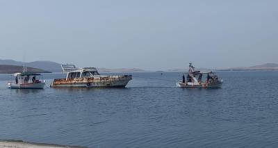 &Mu;&omicron;ύ&delta;&rho;&omicron;&sigmaf;: &Alpha;&pi;&omicron;&mu;&alpha;&kappa;&rho;ύ&nu;&theta;&eta;&kappa;&epsilon; &tau;&omicron; &epsilon;&gamma;&kappa;&alpha;&tau;&alpha;&lambda;&epsilon;&lambda;&epsilon;&iota;&mu;&mu;έ&nu;&omicron; &sigma;&kappa;&alpha;&rho;ί &alpha;&pi;ό &tau;&omicron; &lambda;&iota;&mu;ά&nu;&iota; (photos)