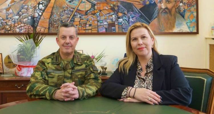 Συνάντηση Δημάρχου με τον νέο Διοικητή της 88 ΣΔΙ