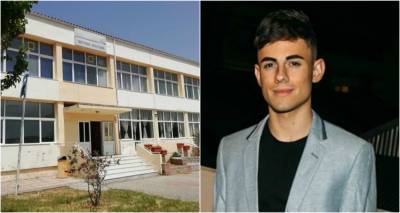 &Tau;&omicron; &Gamma;&upsilon;&mu;&nu;ά&sigma;&iota;&omicron; &Mu;&omicron;ύ&delta;&rho;&omicron;&upsilon; &sigma;&upsilon;&nu;&omicron;&mu;&iota;&lambda;&epsilon;ί &mu;&epsilon; &tau;&omicron;&nu; Έ&lambda;&lambda;&eta;&nu;&alpha; &mu;&epsilon;&lambda;&lambda;&omicron;&nu;&tau;&iota;&kappa;ό &Mu;&pi;&iota;&lambda; &Gamma;&kappa;έ&iota;&tau;&sigmaf; (audio)