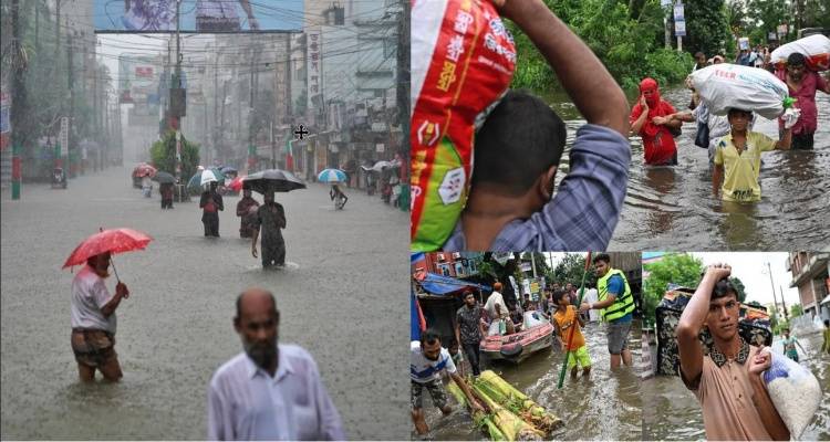 Φονικές πλημμύρες σε Μπανγκλαντές και Ινδία -Εκατομμύρια οι πληγέντες, σπεύδουν να τους απομακρύνουν [βίντεο]