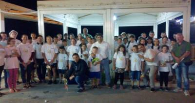 Στη Λήμνο για διακοπές από εχθές 150 παιδιά από τη Ουκρανία προσφορά του Π. Μπούμπουρα (photos)