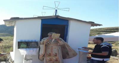 Λειτούργησαν τον Άη Γιώργη στον Κάκαβο (photos)