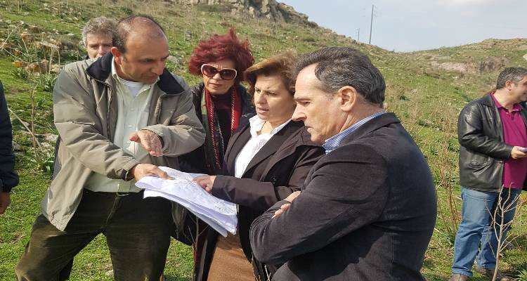 Στη Λήμνο η Χριστιάνα Καλογήρου | Συναντήσεις για αναπτυξιακά θέματα και έργα (photos)