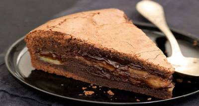 Κέικ σοκολάτας με μπανάνα