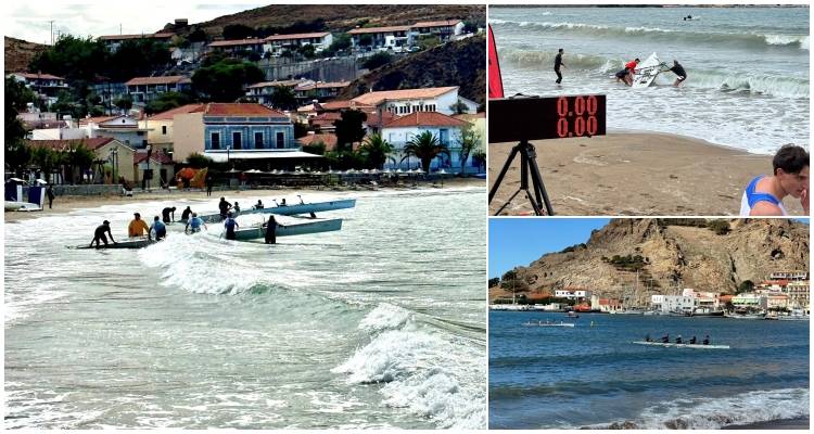 Θεαματική πρεμιέρα στο 5ο Πανελλήνιο Πρωτάθλημα Παράκτιας Κωπηλασίας στη Λήμνο