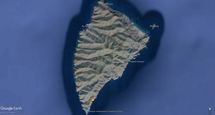 Θωμάς Παπαλάσκαρης: Εντοπισμός φωτιάς - θερμού σημείου στον Άγιο Ευστράτιο από δορυφόρους της Nasa